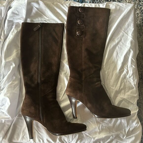 Cole Haan Nike Air • Heeled Tall Boot • 7B - Picture 1 of 6